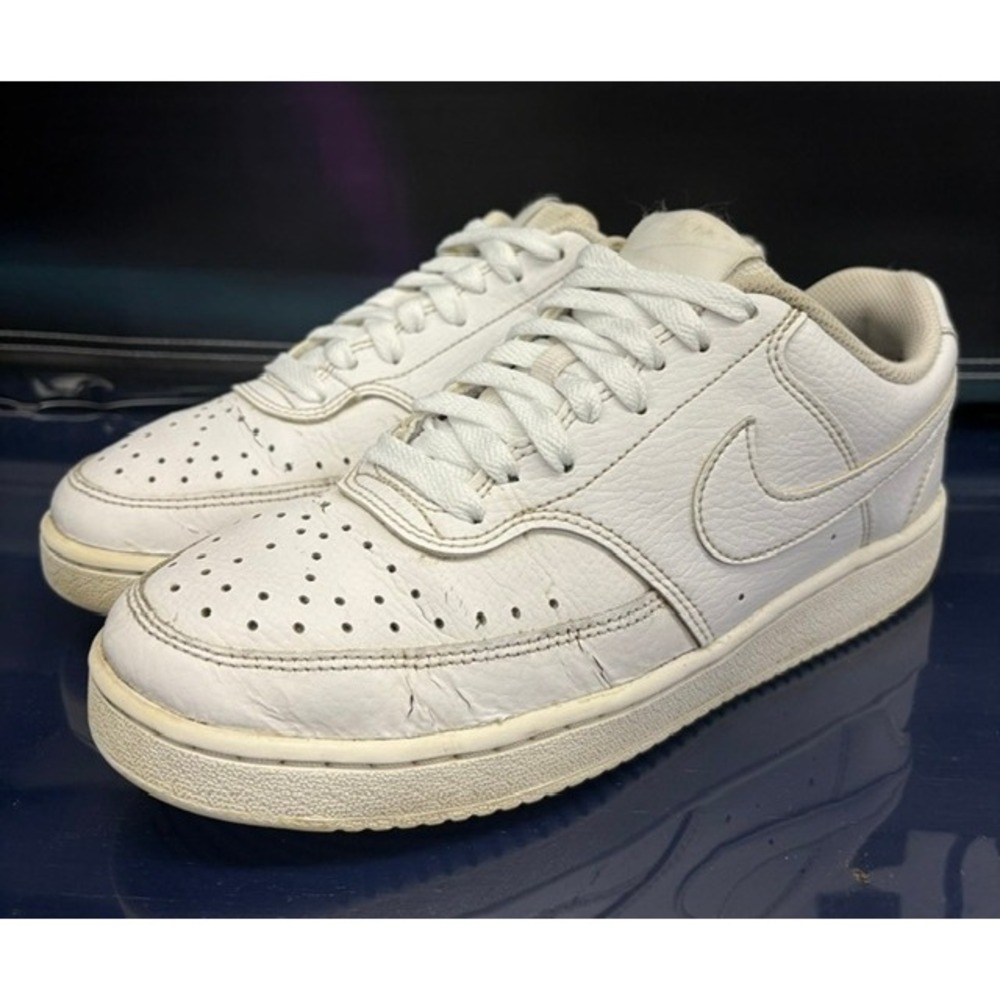 Nike Court Vision Low Triple White (2020) CD5434-100 Womens sneakers size 7
